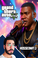 پوستر استریم جی‌تی‌ای ۵: خواننده شدن - حسین آرتی‌جی