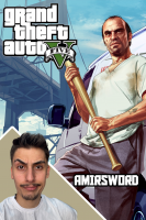 پوستر استریم جی‌تی‌ای ۵: چالش فقیری تا پولداری - امیر اس‌ورد