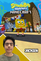 پوستر استریم ماینکرفت: پاتریک و باب اسفنجی ۱۰ - جکسن