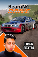 پوستر استریم شبیه‌ساز تصادف ماشین‌های ایرانی - احسان باکستر