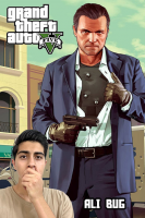 پوستر استریم جی‌تی‌ای ۵ - علی باگ