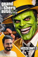 پوستر استریم جی‌تی‌ای ۵: ماسک - حسین آرتی‌جی