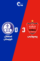 پوستر پرسپولیس - استقلال خوزستان | ۱۶ آبان ۱۴۰۴