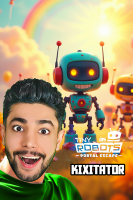 پوستر استریم ربات‌های کوچولو: فرار از پورتال - کیکسیتاتور