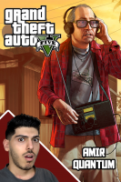 پوستر استریم جی‌تی‌ای ۵: داستانی - امیرکوانتوم