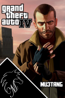 پوستر استریم جی‌تی‌ای۴ - موستانگ