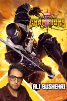 پوستر استریم انتقام جویان - علی بوشهری