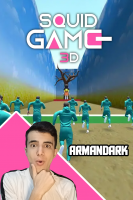 پوستر استریم اسکویید گیم - آرمان دارک