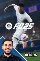 پوستر استریم اف‌سی ۲۵: مسی و رونالدو در یک تیم - رضا وای‌جی