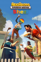 پوستر استریم جنگ همسایه‌ها - شزی