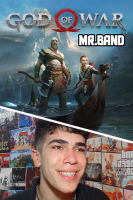 پوستر استریم خدای جنگ - مستر بند