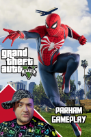 پوستر استریم مرد عنکبوتی در جی‌تی‌ای۵ - پرهام گیم پلی