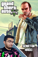 پوستر استریم جی‌تی‌ای ۵: تست ماشین - سناتور هادی