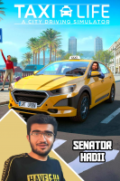 پوستر استریم شبیه‌ساز تاکسی - سناتور هادی