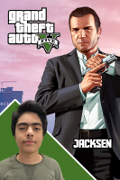 پوستر استریم جی‌تی‌ای۵: تفاوت رانندگی - جکسن