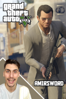 پوستر استریم جی‌تی‌ای ۵: برداشتن ماسک افراد معروف - امیر اس‌ورد