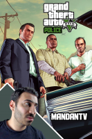 پوستر استریم جی‌تی‌ای ۵: پلیس - من‌دن تی‌وی