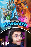 پوستر استریم ماینکرفت لجندز - RIP