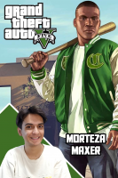 پوستر استریم جی‌تی‌ای ۵: ابرقهرمانان - مرتضی مکسر