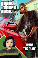 پوستر استریم جی‌تی‌ای ۵: تست ماشین - امیر تیک پلی