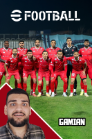 پوستر استریم ای‌فوتبال ۲۰۲۶: مستر لیگ پرسپولیس - گیمین
