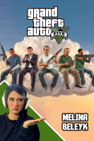 پوستر استریم جی‌تی‌ای ۵: تور گردشگری - ملینا بلیک