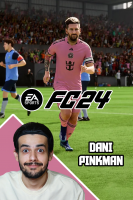 پوستر استریم فیفا ۲۴: کریر مود صورتی‌پوشان - دنی پینکمن