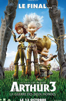پوستر آرتور ۳: جنگ دو جهان