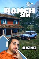 پوستر استریم شبیه‌ساز مزرعه‌داری - علی کامیکس