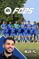 پوستر استریم اف‌سی ۲۵: کریر مود استقلال - رضا وای‌جی