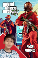 پوستر استریم جی‌تی‌ای ۵: از بی‌خانمان تا سلطان لوسانتوس - امیر مرادی