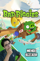 پوستر استریم خوک‌های بد - مهدی بیزیکسر