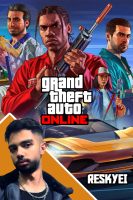 پوستر استریم جی‌تی‌ای آنلاین -  رسکی