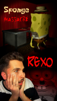 پوستر استریم باب اسفنجی ترسناک - رکسو