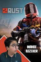 پوستر استریم Rust ۱ - مهدی بیزیکسر