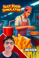 پوستر استریم شبیه‌ساز فست فود - جکسن