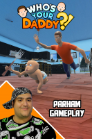 پوستر استریم پدر تو کیه؟ - پرهام گیم پلی