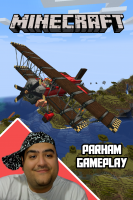 پوستر استریم ماینکرفت: سقوط هواپیما - پرهام گیم پلی