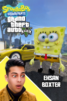 پوستر استریم جی‌تی‌ای ۵: باب اسفنجی - احسان باکستر