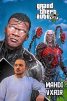 پوستر استریم جی‌تی‌ای ۵: فرانکلین در دنیای ونوم‌ها -  مهدی وکسیر