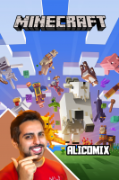 پوستر استریم آموزش ماینکرفت - علی کامیکس