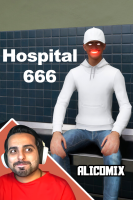 پوستر استریم بیمارستان ۶۶۶ - علی کامیکس