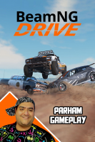 پوستر استریم شبیه‌ساز تصادف ماشین - پرهام گیم پلی