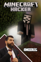 پوستر استریم هکر ماینکرفت - عمو بیگ