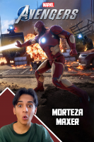 پوستر استریم انتقام جویان: مارول - مرتضی مکسر