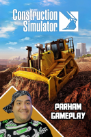 پوستر استریم شبیه‌ساز ساخت و ساز - پرهام گیم پلی