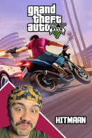 پوستر استریم جی‌تی‌ای ۵: تست ماشین‌های ایرانی - عمو هیتمن