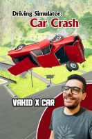 پوستر استریم شبیه‌ساز تصادف ماشین - وحید ایکس کار