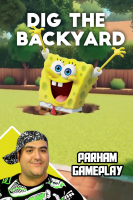 پوستر استریم باب اسفنجی و گودال مرگبار - پرهام گیم پلی