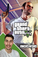 پوستر استریم جی‌تی‌ای ۵: وسایل جادویی - امیر اس‌ورد